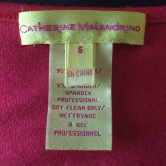 Catherine Malandrino Red Fit & Flare Dress EUC - Picture 4 of 4